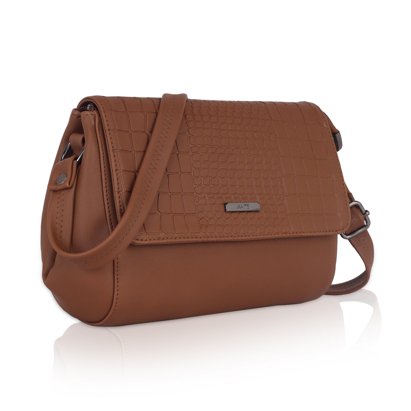 WOMENS TEXTURED SLING BAG