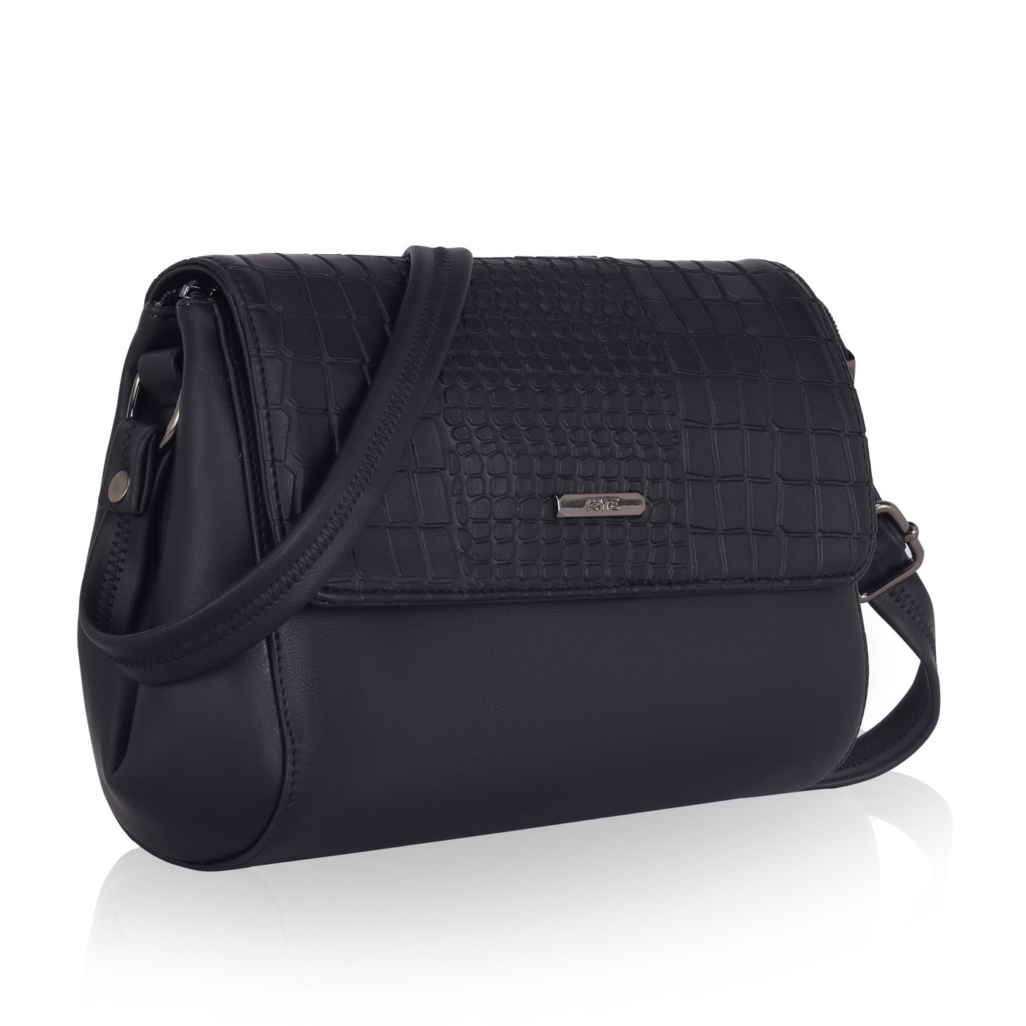 WOMENS TEXTURED SLING BAG
