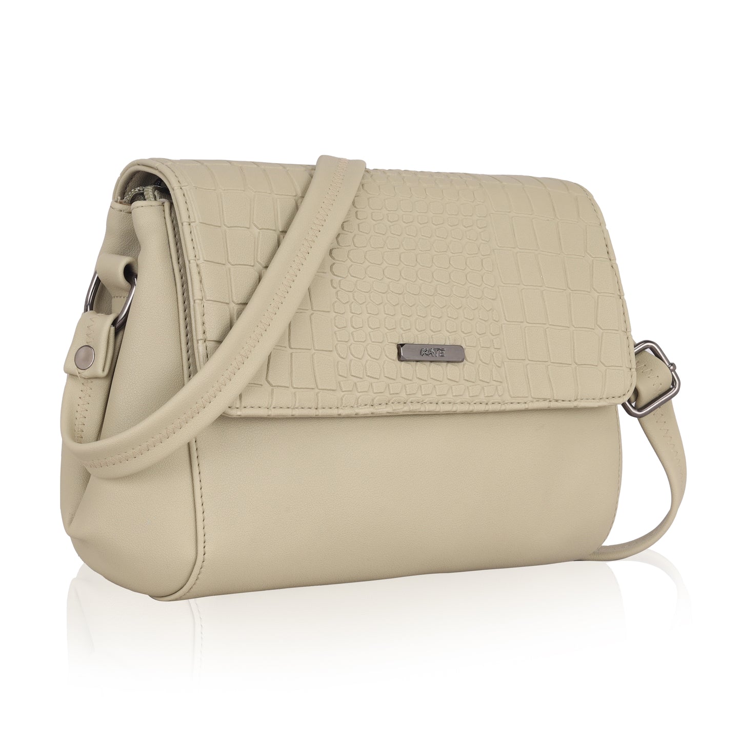 WOMENS TEXTURED SLING BAG
