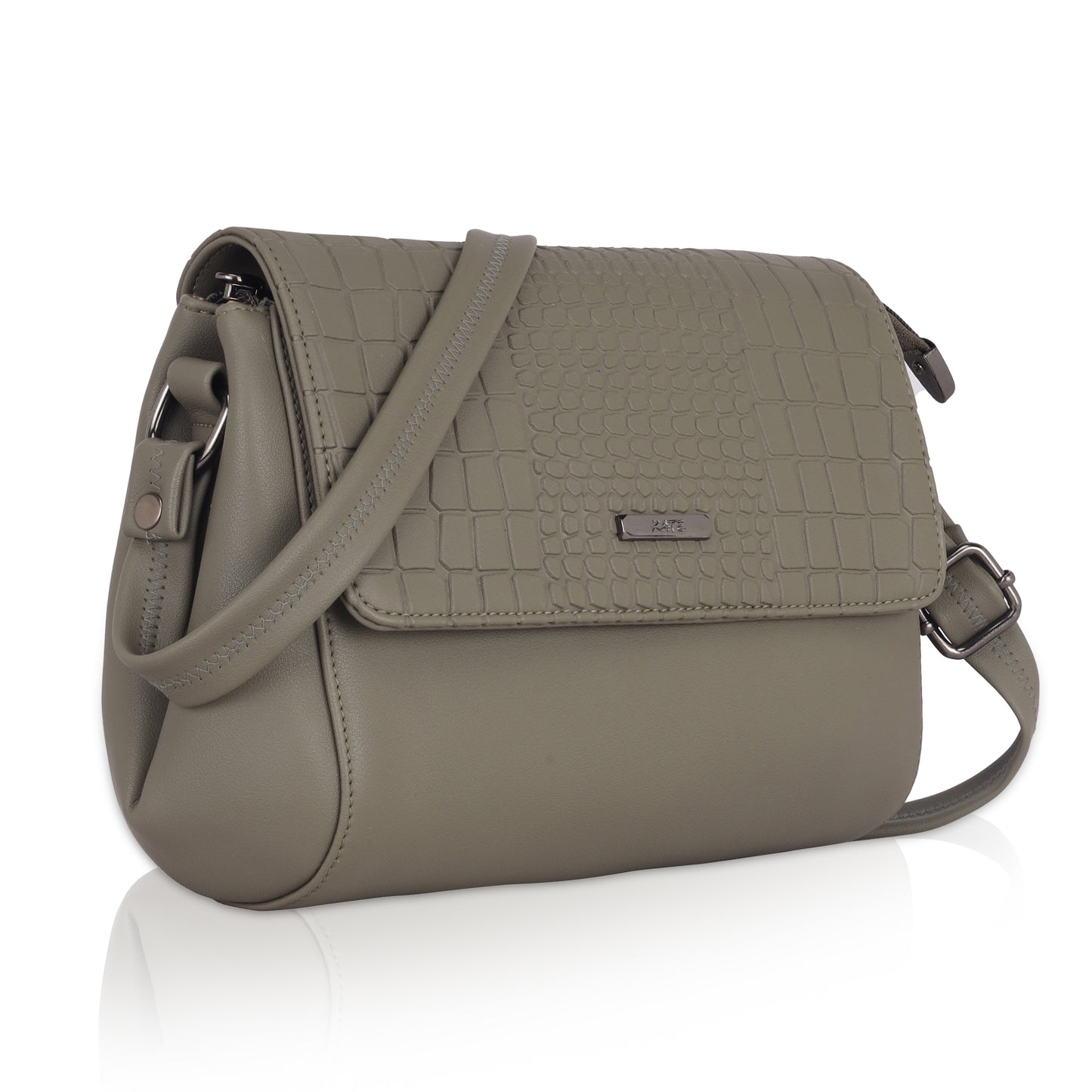 WOMENS TEXTURED SLING BAG