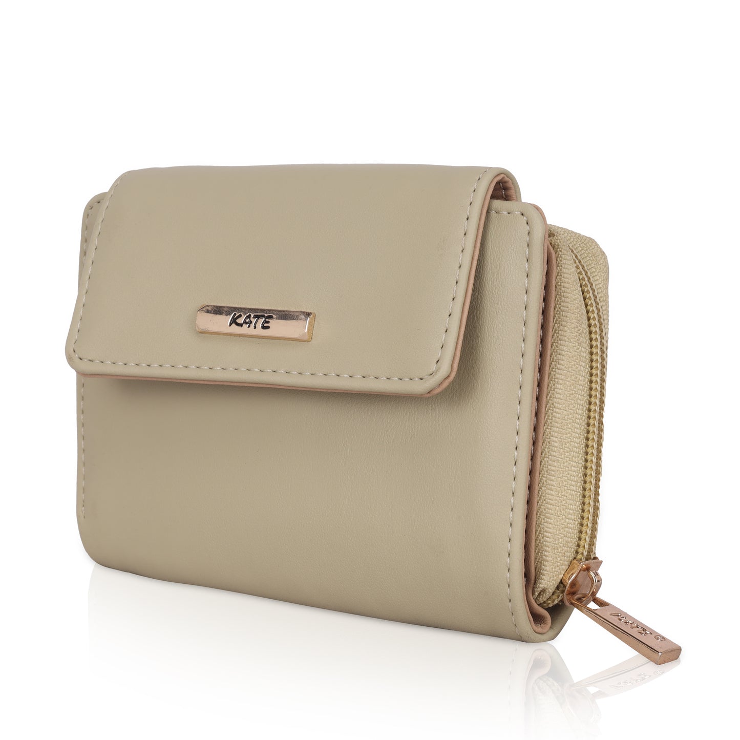 Women’s Two Fold Zip Around Wallet 2