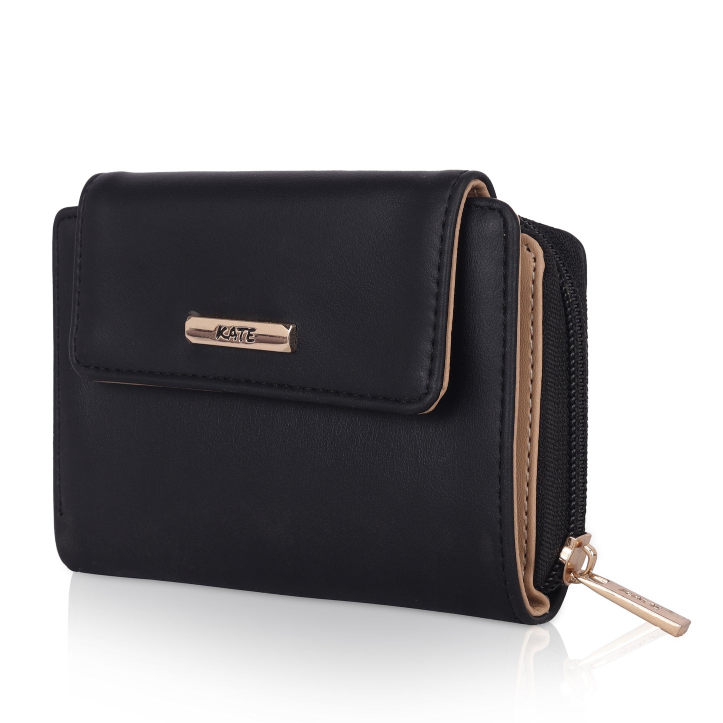 Women’s Two Fold Zip Around Wallet 2
