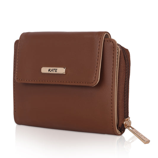 Women’s Two Fold Zip Around Wallet 2